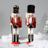 Maxbell Decorations Nutcracker Figure Figure Puppet Toy for Party Desktop Gifts Style A