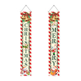 Maxbell Maxbell Front Porch Sign Festive Scene Layout Props Multipurpose for Office Indoor Style A