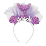 Maxbell Maxbell Fashion Headdress Hair Accessories Headpieces Headband for Decor Amaranth