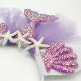 Maxbell Maxbell Fashion Headdress Hair Accessories Headpieces Headband for Decor Amaranth