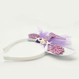 Maxbell Maxbell Fashion Headdress Hair Accessories Headpieces Headband for Decor Amaranth