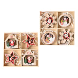 Maxbell Maxbell Christmas Hanging Ornaments DIY Crafts Background for Outdoor Shop House Star