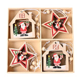 Maxbell Maxbell Christmas Hanging Ornaments DIY Crafts Background for Outdoor Shop House Star