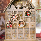 Maxbell Maxbell Christmas Hanging Ornaments DIY Crafts Background for Outdoor Shop House Star
