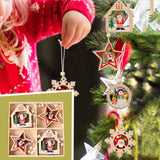 Maxbell Maxbell Christmas Hanging Ornaments DIY Crafts Background for Outdoor Shop House Star