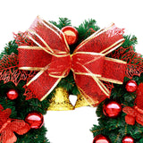 Maxbell Maxbell 40cm Winter Christmas Wreath Door Flower Wreath for Door Home Decoration