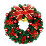 Maxbell Maxbell 40cm Winter Christmas Wreath Door Flower Wreath for Door Home Decoration