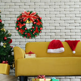 Maxbell Maxbell 40cm Winter Christmas Wreath Door Flower Wreath for Door Home Decoration