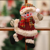 Maxbell Maxbell 4x santa claus Ornaments Doll for party Supplies Festival