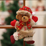 Maxbell Maxbell 4x santa claus Ornaments Doll for party Supplies Festival
