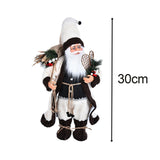 Maxbell Maxbell Santa Claus Doll Christmas Cute for New Year Bathroom Table Decoration 30cm