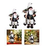 Maxbell Maxbell Santa Claus Doll Christmas Cute for New Year Bathroom Table Decoration 30cm