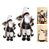 Maxbell Maxbell Santa Claus Doll Christmas Cute for New Year Bathroom Table Decoration 30cm