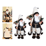 Maxbell Maxbell Santa Claus Doll Christmas Cute for New Year Bathroom Table Decoration 30cm