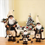 Maxbell Maxbell Santa Claus Doll Christmas Cute for New Year Bathroom Table Decoration 30cm