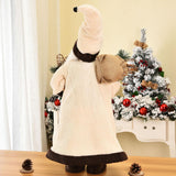 Maxbell Maxbell Santa Claus Doll Christmas Cute for New Year Bathroom Table Decoration 30cm