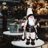 Maxbell Maxbell Santa Claus Doll Christmas Cute for New Year Bathroom Table Decoration 30cm