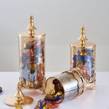 Maxbell Maxbell Elegant Candy Jar Transparent Dessert Candy Dish for Party Holiday Home Smal