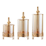 Maxbell Maxbell Elegant Candy Jar Transparent Dessert Candy Dish for Party Holiday Home Smal