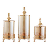 Maxbell Maxbell Elegant Candy Jar Transparent Dessert Candy Dish for Party Holiday Home Smal