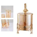 Maxbell Maxbell Elegant Candy Jar Transparent Dessert Candy Dish for Party Holiday Home Smal