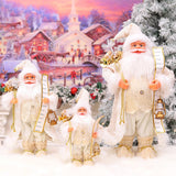 Maxbell Maxbell Santa Claus Figurine Decoration Collectibles for Bathroom Fireplace New Year