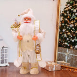 Maxbell Maxbell Santa Claus Figurine Decoration Collectibles for Bathroom Fireplace New Year