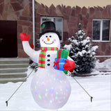 Maxbell Maxbell Christmas Inflatable Decorations Snowman for Holiday Party Supply Indoor