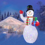 Maxbell Maxbell Christmas Inflatable Decorations Snowman for Holiday Party Supply Indoor