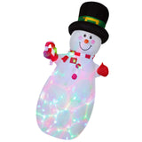 Maxbell Maxbell Inflatable Snowman Christmas Decoration with Stakes for Holiday