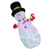 Maxbell Maxbell Inflatable Snowman Christmas Decoration with Stakes for Holiday