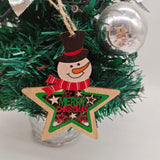 Maxbell 10Pcs Christmas Tree Decoration Pendant for Home Decor Santa