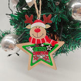 Maxbell 10Pcs Christmas Tree Decoration Pendant for Home Decor Santa