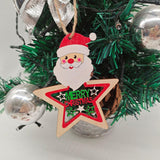 Maxbell 10Pcs Christmas Tree Decoration Pendant for Home Decor Santa
