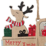 Maxbell 10Pcs Christmas Tree Decoration Pendant for Home Decor Elk and Car