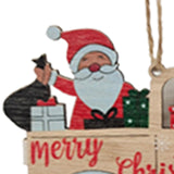 Maxbell 10Pcs Christmas Tree Decoration Pendant for Home Decor Santa and Car