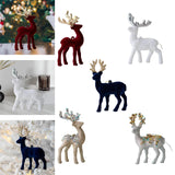 Maxbell Elk Christmas Tree Decoration Gift Decorative for Xmas Tree Photography Prop Red