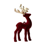 Maxbell Elk Christmas Tree Decoration Gift Decorative for Xmas Tree Photography Prop Red
