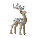 Maxbell Elk Christmas Tree Decoration Gift Decorative for Xmas Tree Photography Prop Champagne