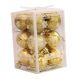 Maxbell 12Pcs Seasonal Decorations Decorative for Office Building Aureate