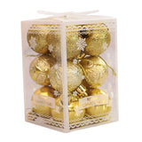 Maxbell 12Pcs Seasonal Decorations Decorative for Office Building Aureate