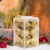 Maxbell 12Pcs Seasonal Decorations Decorative for Office Building Aureate