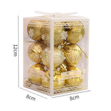 Maxbell 12Pcs Seasonal Decorations Decorative for Office Building Aureate