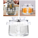 Maxbell Sake Pot Set Sake Carafe Bottle Cold Sake Glasses for Dining Table Birthday Without Holder