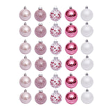 Maxbell 30Pcs 6cm Christmas Tree Pendants Decorative for Window