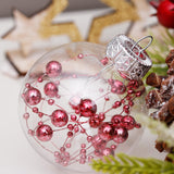Maxbell 30Pcs 6cm Christmas Tree Pendants Decorative for Window