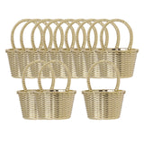 Maxbell 12x Candy box Packaging Decor Storage for Party Decoration Supplies Aureate