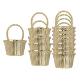 Maxbell 12x Candy box Packaging Decor Storage for Party Decoration Supplies Aureate