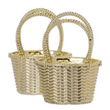 Maxbell 12x Candy box Packaging Decor Storage for Party Decoration Supplies Aureate