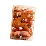 Maxbell Christmas Ball Ornaments Christmas Decorative Ball for Bedroom Party Holiday Rose Aureate